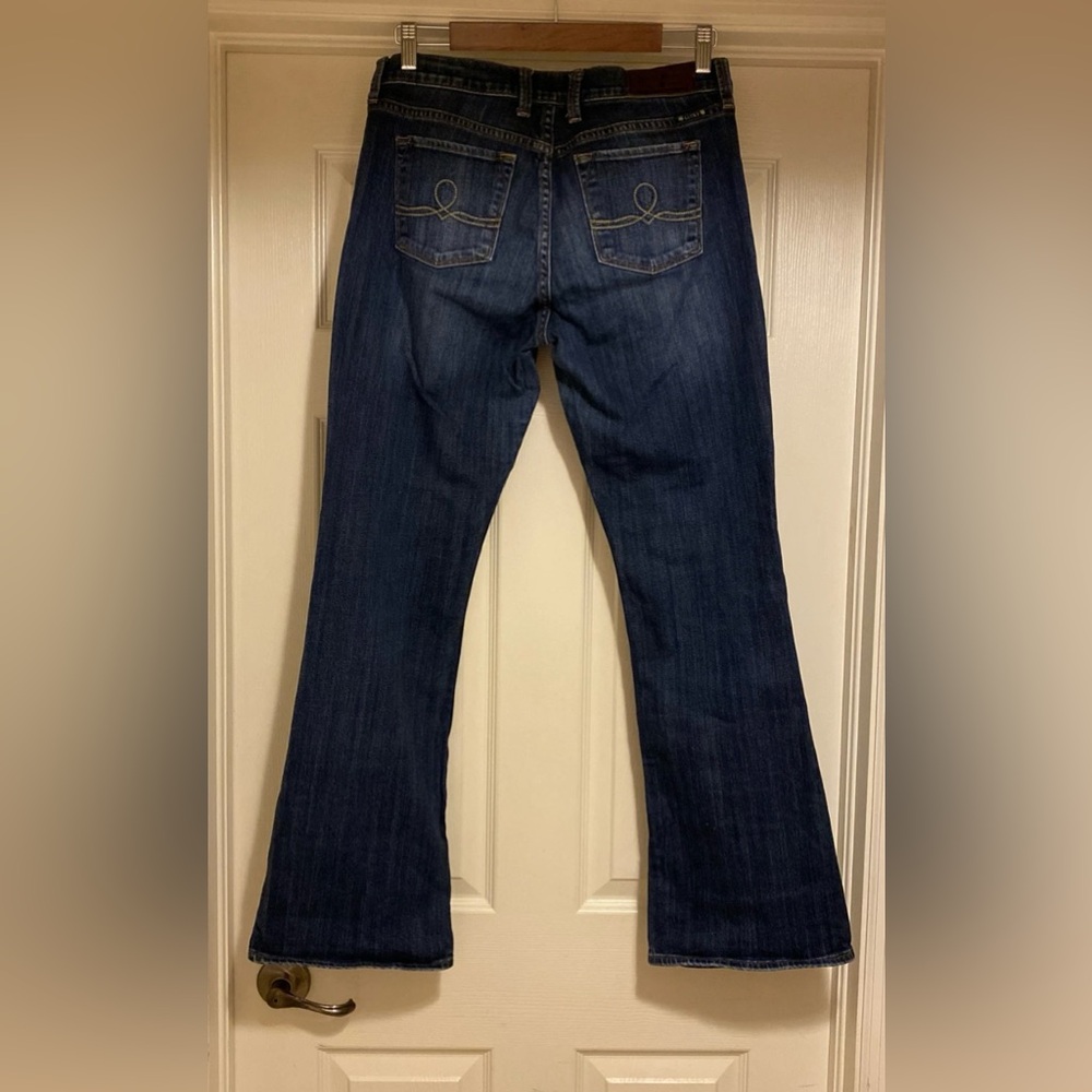 Lucky Brand Jeans Womens 10/30 Sofia Boot Bootcut Mid Rise Blue Denim Stretch - Picture 2 of 11